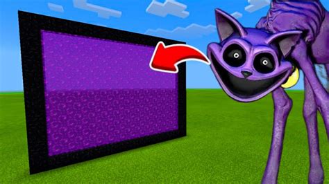 How To Make A Portal To The Catnap Dimension In Minecraft Youtube