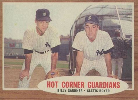 1962 Topps Hot Corner Guardians 163 Baseball VCP Price Guide