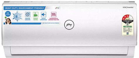 Godrej 1 Ton 3 Star Inverter Split AC Copper AC 1T GIC 12FTC3 WSA