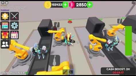 How To Get Gems In Roblox Robot Tycoon Finding All The Red Buttons