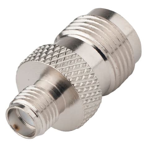 RF Industries RSA 3473 Adapter SMA Female To TNC Female Nickel Body