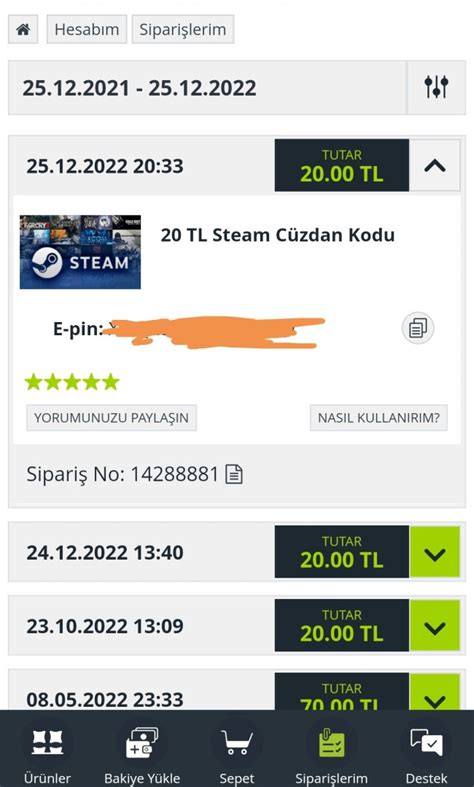 150 TL Steam cüzdan kodu nereden alınır Sayfa 3 Technopat Sosyal