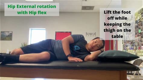 Sidelying Hip External Rotation Youtube