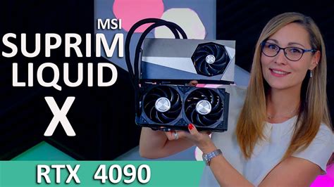 MSI RTX 4090 Suprim Liquid X Review Thermals Noise Clocks Power