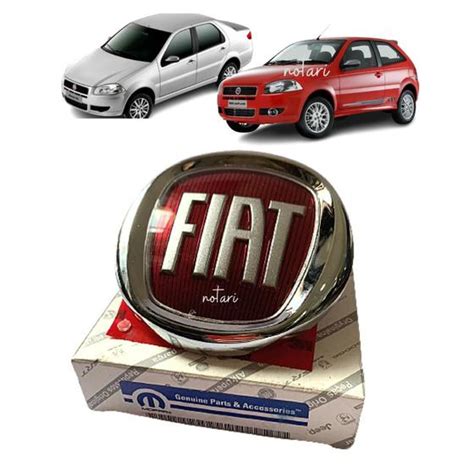 Emblema Sigla Fiat Palio Strada Uno Fiorino Idea Original Emblemas