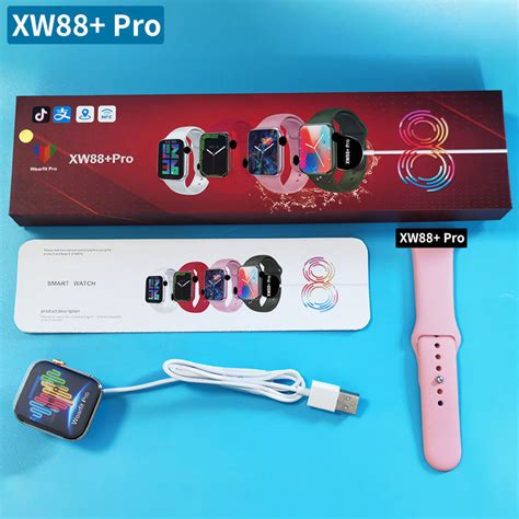 New Xw Pro Smart Watch Series Wearfit Pro App Wireless Charger