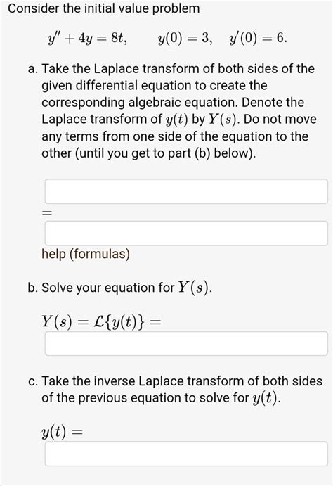 Solved Consider The Initial Value Problem Y T Y Y A Take