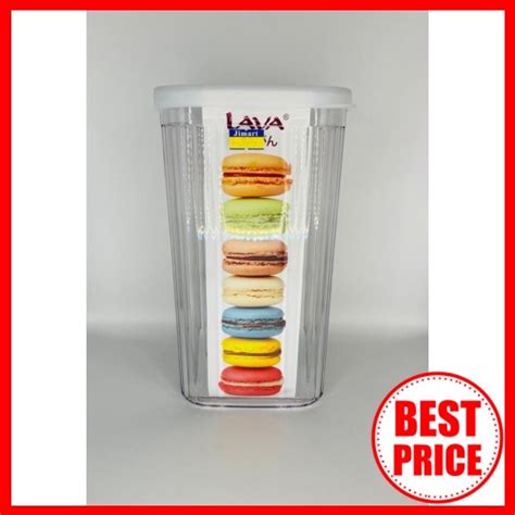 LOCAL READY STOCKS LAVA Canister Multipurpose Plastic Airtight Food