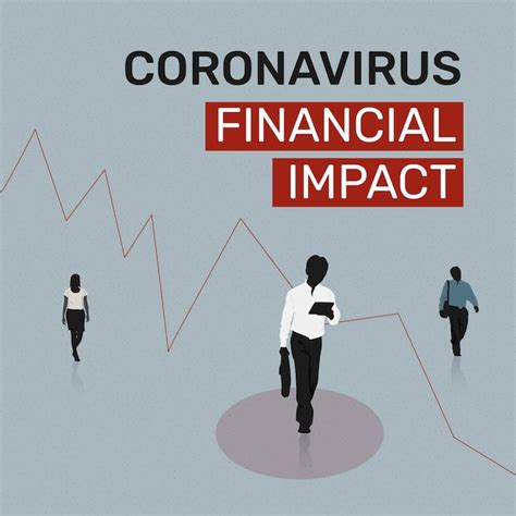 Premium Vector | Coronavirus financial impact vector