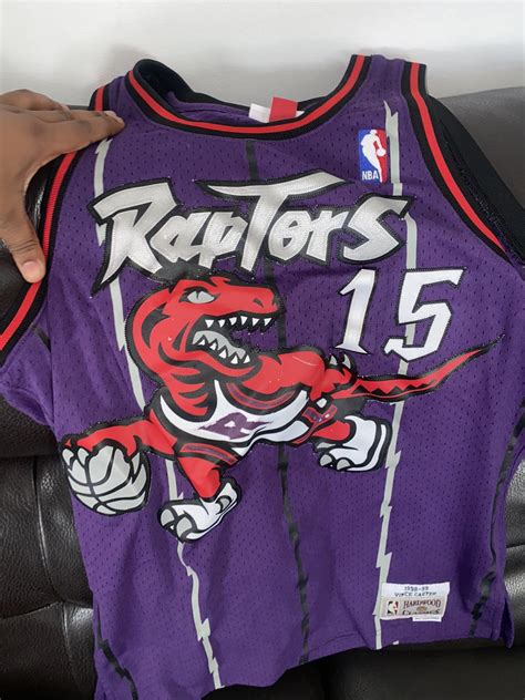 Mitchell & Ness Vince Carter Raptors Jersey | Grailed