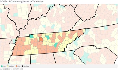 51 counties in Tennessee should wear masks again, says CDC