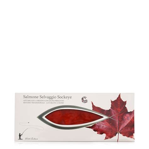 Salmone Sockeye Affumicato G Wild Salmon Eataly