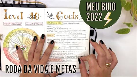 Meu BuJo 2023 RODA DA VIDA METAS BAIXE GRÁTIS Guia COMPLETO de Como