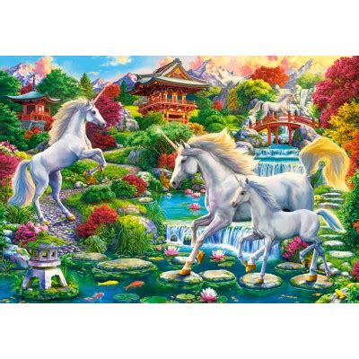 Einhorngarten 1500 Teile CASTORLAND Puzzle Online Kaufen