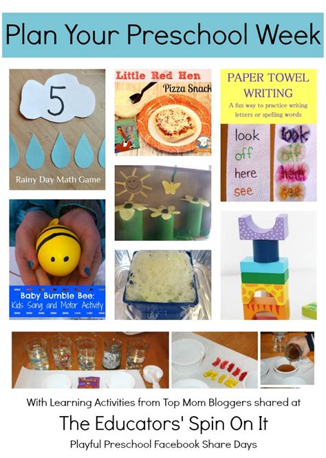 Playful Preschool Lesson Plans - The Educators' Spin On It