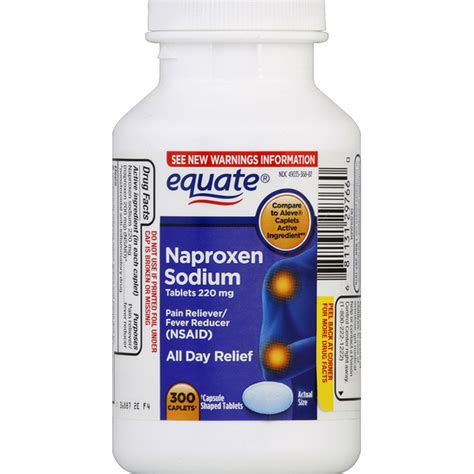 Equate Naproxen Sodium 220 Mg Tablets 300 Each Delivery Or Pickup