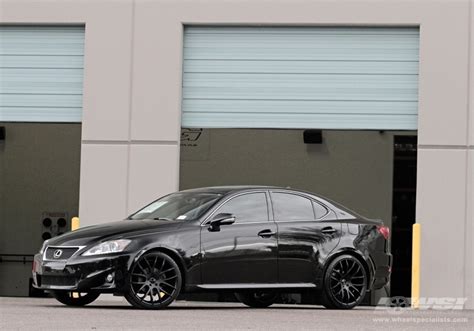 2011 Lexus IS With 20 Giovanna Kilis In Matte Black Wheels Wheel