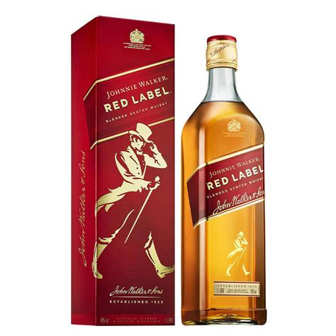 Whisky Johnnie Walker Red Label 1000Ml