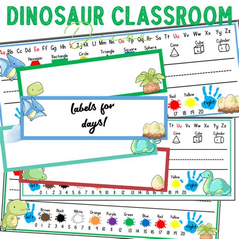 Dinosaur Classroom Decor EDITABLE | Made By Teachers