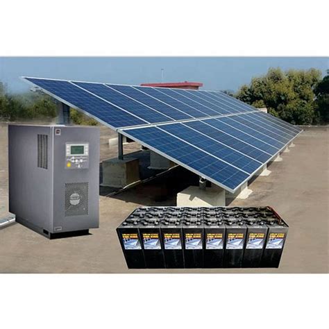 Inverter PCU Solar Off Grid Power Plants For Commercial Capacity 2