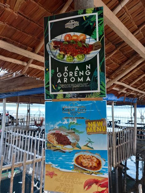 Menu At Kopak Jaya Kelong Seafood Batam Restaurant Batam