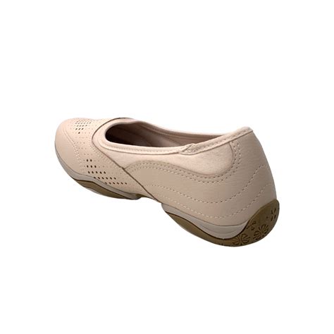 Tênis Kolosh Feminino Slip On Calce Fácil Microfuros Nude GODIVA CALÇADOS
