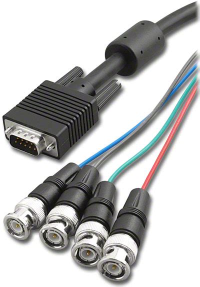 Pan Pacific Product Detail Db9 To 4 Bnc Video Cable