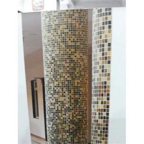 Crystal Glass Pillar Mosaic Tile Thickness Mm At Rs Square