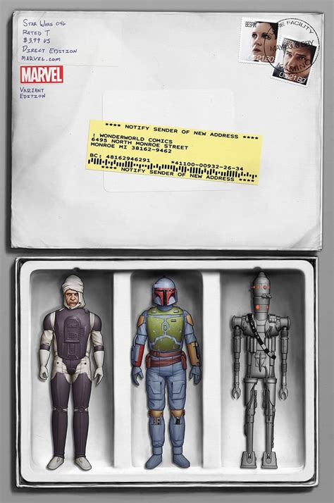 Our 7 Favorite Star Wars Action Figure Variant Covers Marvel