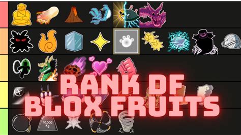 X P H Ng So S Nh S C M Nh Rank C A C C Fruits Trong Blox Fruits Tier