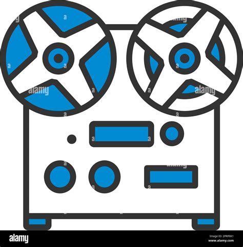 Reel Tape Recorder Icon Stock Vector Image & Art - Alamy