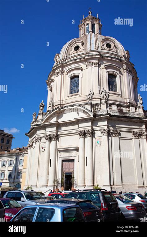 Church Santa Maria Di Loreto Rome Hi Res Stock Photography And Images