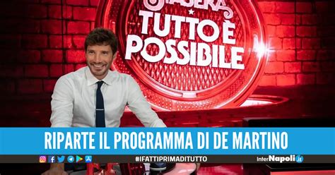 Stasera Tutto Possibile Torna Su Rai Anticipazioni E Ospiti