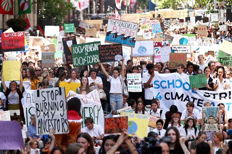 Global Climate Strike Students Walk Out Around The World Vogue