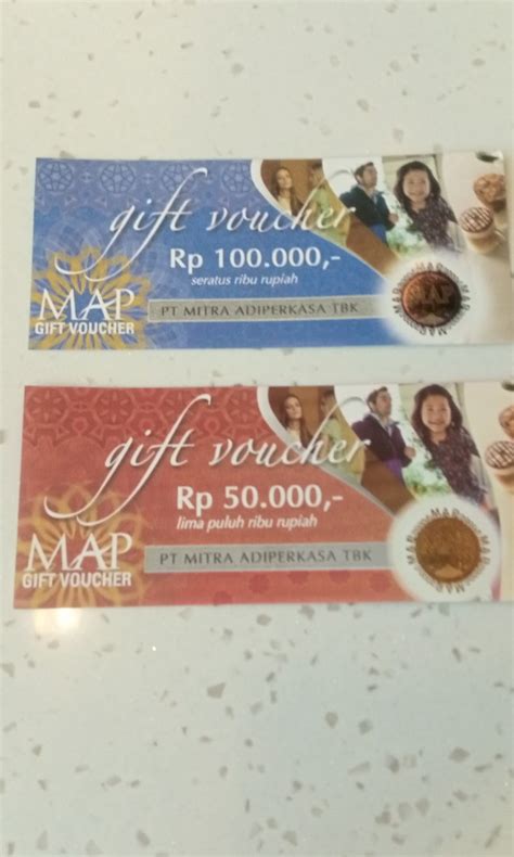 Voucher Map Tiket And Voucher Kartu Hadiah And Voucher Di Carousell