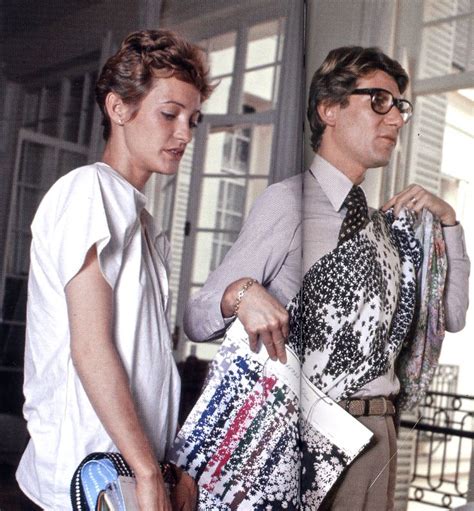 Yves Saint Laurent Et Loulou De La Falaise Yves Saint Laurent Couture