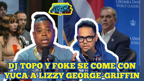 Dj Topo Y Santiago Matias Alofoke Se Comen Con Yuca A Lizzy George