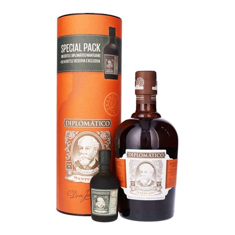 Diplomatico Mantuano Diplomatico Reserva Exclusiva 5cl Gift Pack