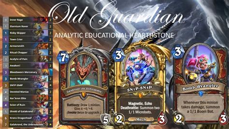 Galakrond Warrior Deck Guide Hearthstone February Old Guardian