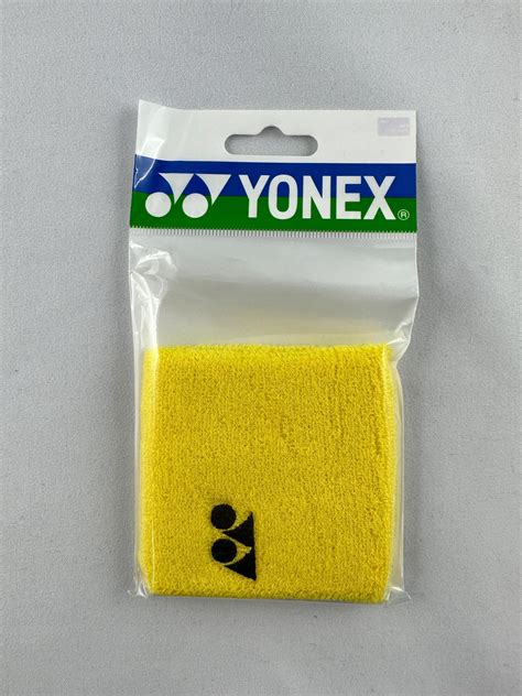 Yonex Frotka Na Rękę Opaska Sportowa Żółta Ac493Yellow Ceny i opinie