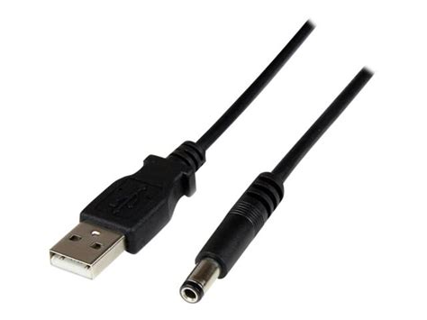 Usb To Type M Barrel 5v Dc Power Cable 1m Usb2typen1m