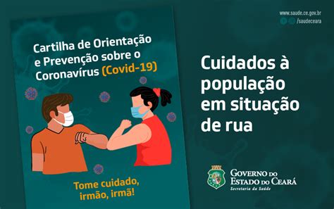 Sesa Lan A Cartilha Sobre Preven O Covid Para Popula O Em