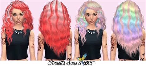 Stealthic Hair Genesis Recolors The Sims 4 Catalog