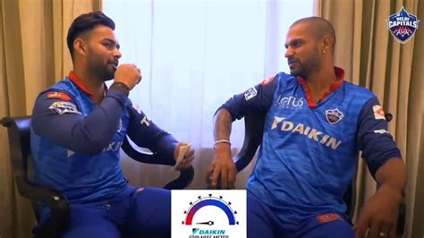 Rishabh Pant Viral Video Shikhar Dhawan Gave Advice To Drive Slow