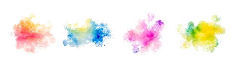 Watercolor Vector Splashes Background For Title And Logo 40314833