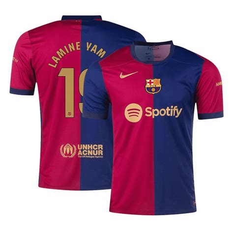 LAMINE YAMAL #19 Barcelona Home Soccer Jersey 2024/25 | Gogoalshop