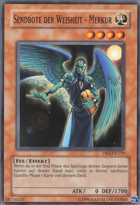 Recollectibles Sammelkarte Yugioh Karte Sendbote Der Weisheit Merkur