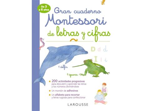 Gran Cuaderno Montessori De Letras Y Cifras