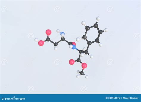 Aspartame Apm Molecule Sugar Substitute And E951 Structural