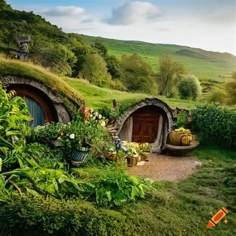 Photograph Of A Realistic Hobbit House On Craiyon